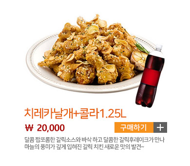 치레카날개+콜라1.25L