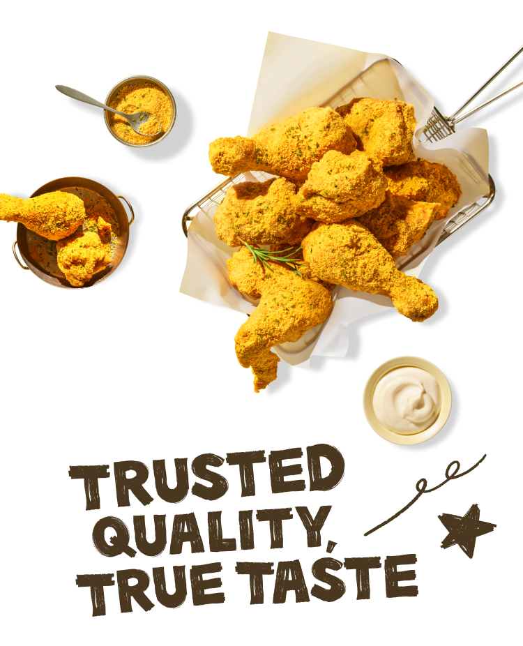 TRUSTED QUALITY TRUE TASTE